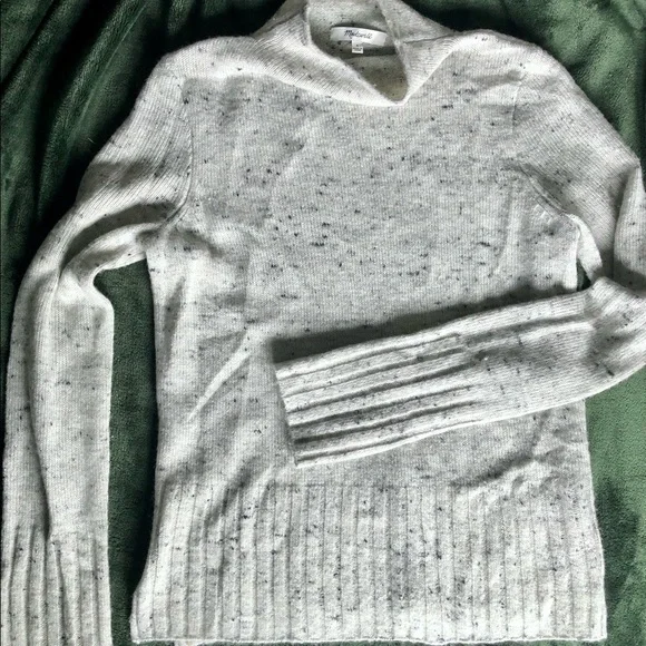 Madewell Donegal mock neck sweater - Picture 5 of 6